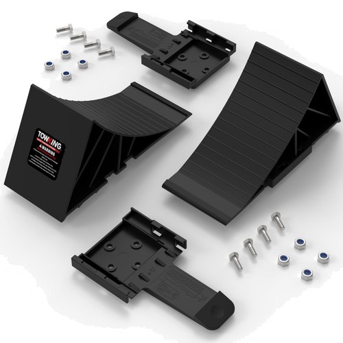 Unterlegkeile anhänger set - unterlegkeile,