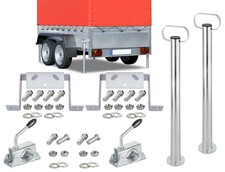 2x Anhänger Abstellstützen