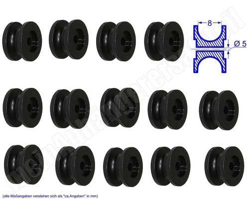 14x rundknopf planenknopf - rundknopf,
